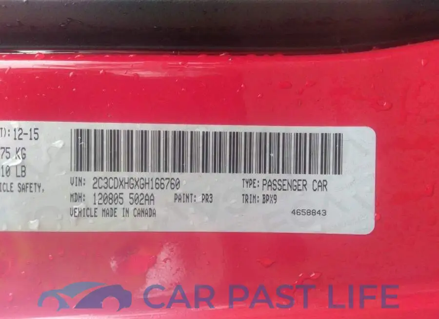 2C3CDXHGXGH166760# 9