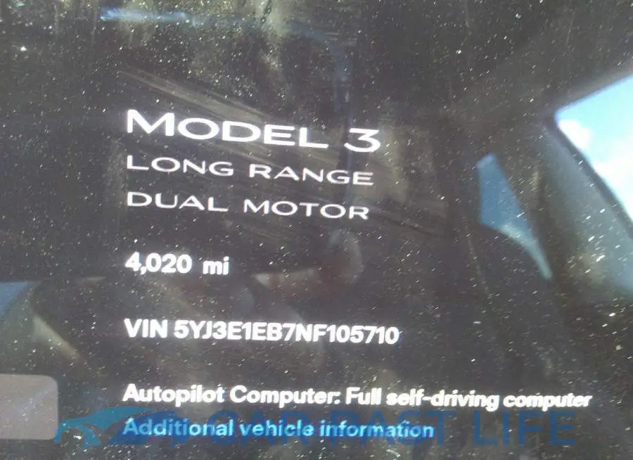 5YJ3E1EB7NF105710# 7
