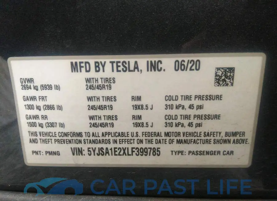 5YJSA1E2XLF399785# 9