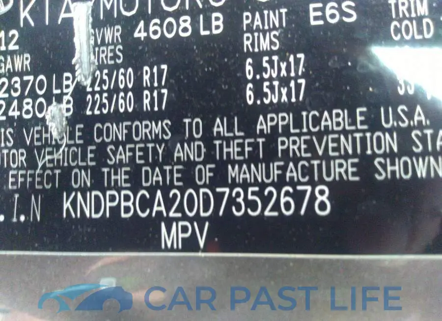 KNDPBCA20D7352678# 9