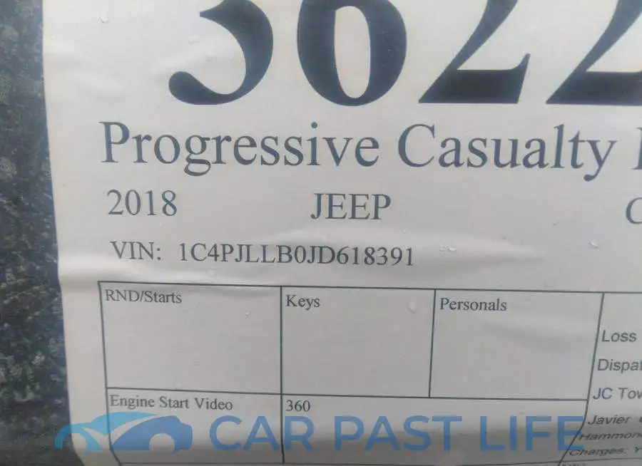 1C4PJLLB0JD618391# 9