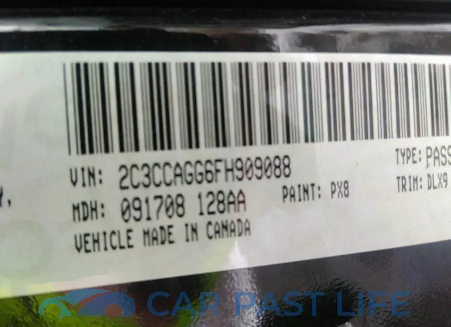 2C3CCAGG6FH909088# 9