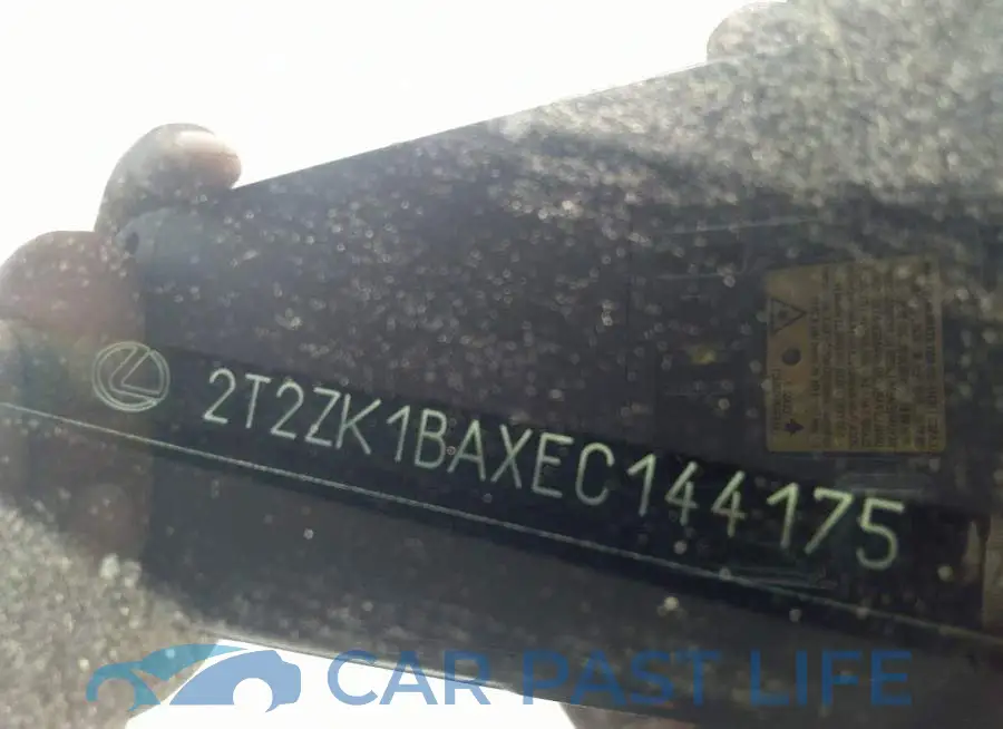 2T2ZK1BAXEC144175# 9