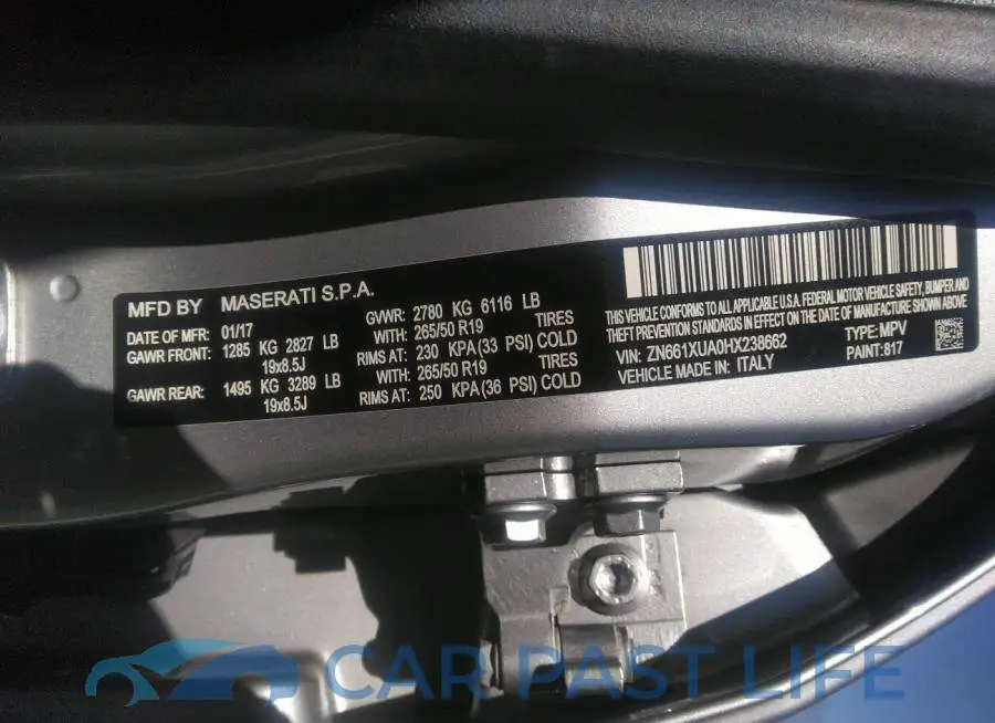 ZN661XUA0HX238662# 9