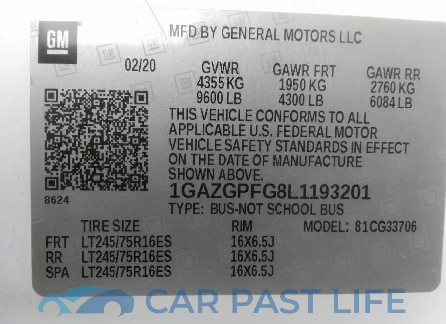1GAZGPFG8L1193201# 9