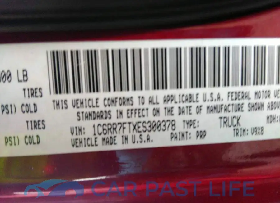 1C6RR7FTXES300378# 9