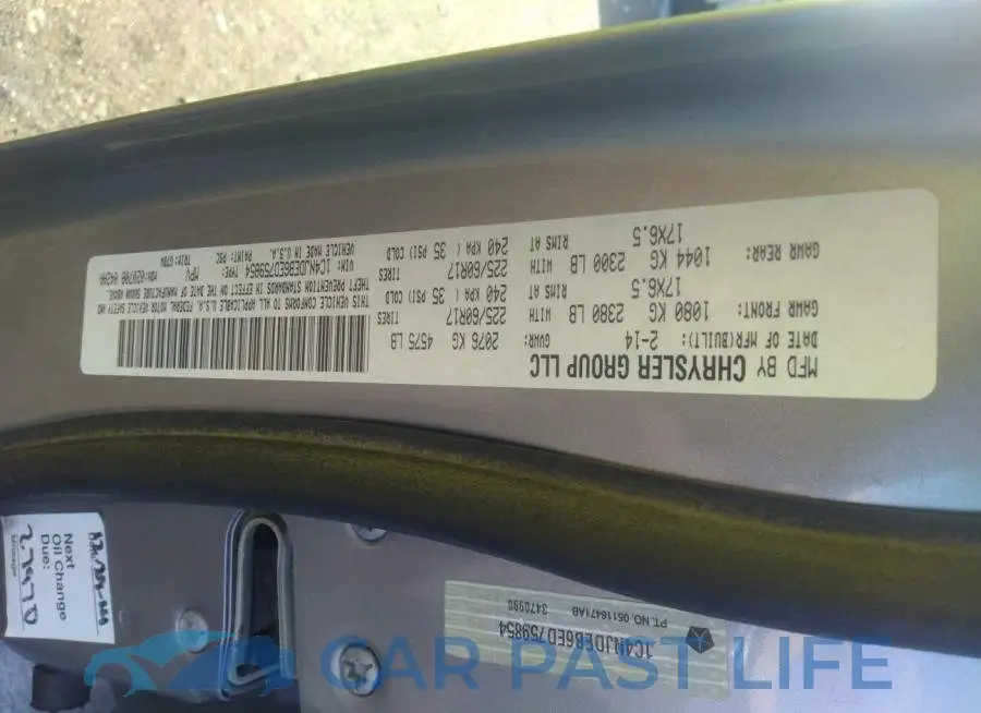 1C4NJDEB6ED759854# 9