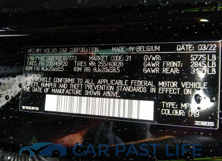 YV4ED3GB6N2007773# 9