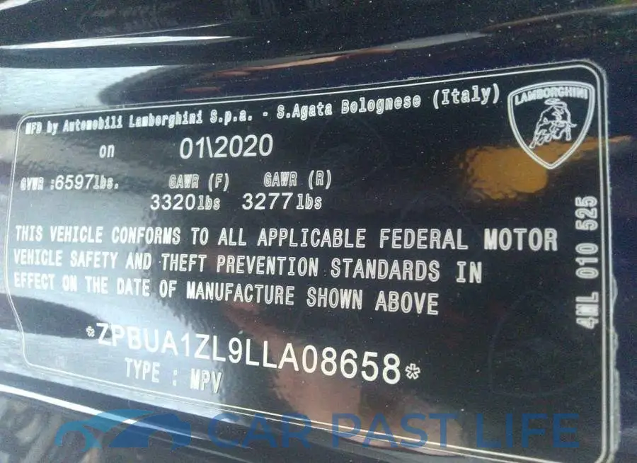 ZPBUA1ZL9LLA08658# 9