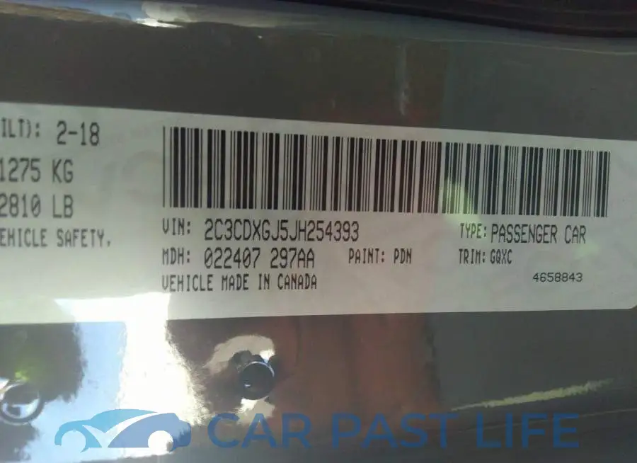 2C3CDXGJ5JH254393# 9