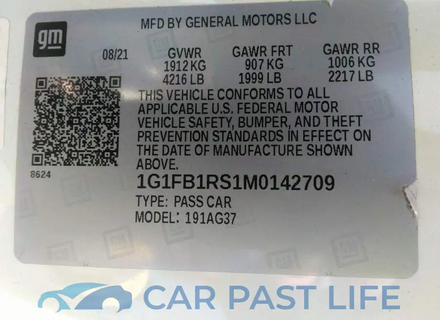 1G1FB1RS1M0142709# 9