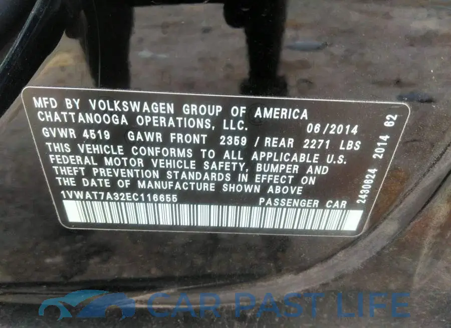 1VWAT7A32EC116655# 9