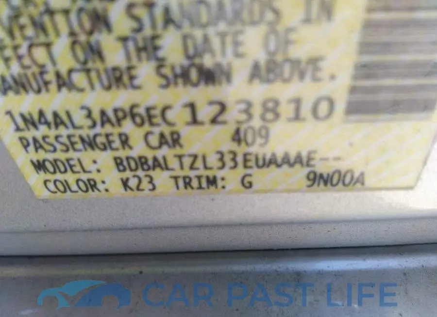 1N4AL3AP6EC123810# 9