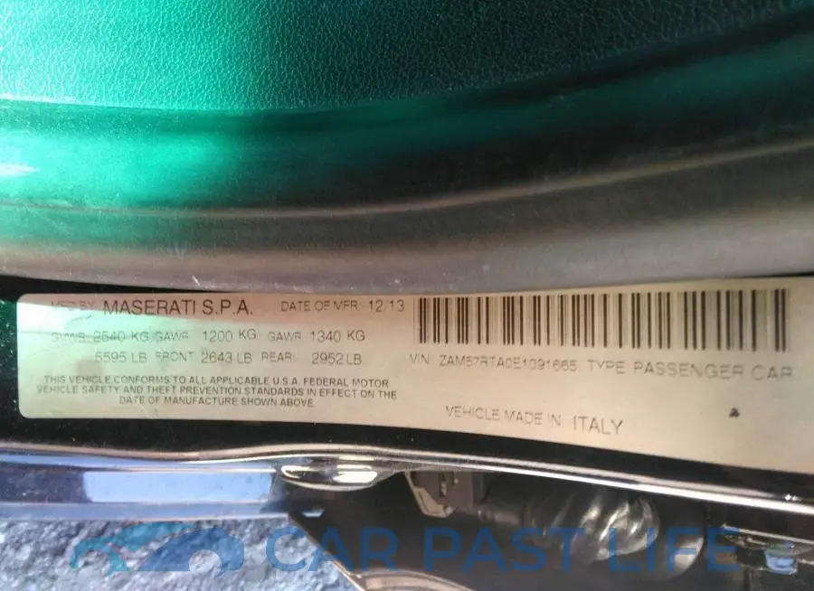 ZAM57RTA0E1091665# 9