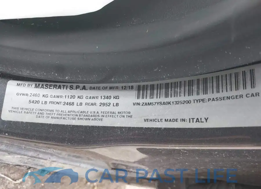 ZAM57YSA0K1325200# 9