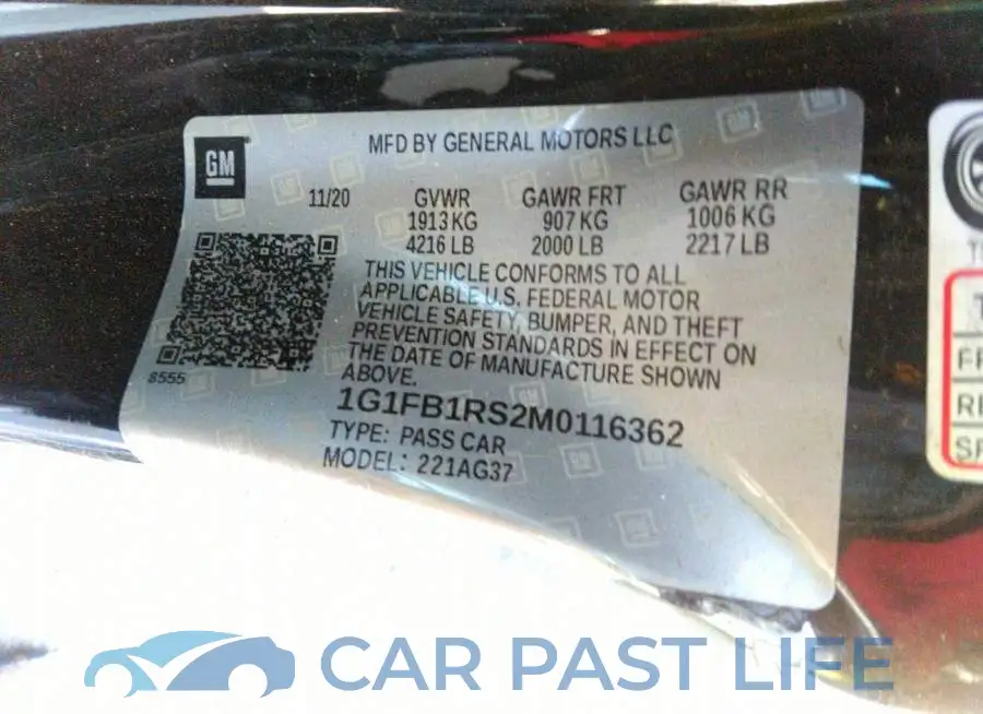 1G1FB1RS2M0116362# 9