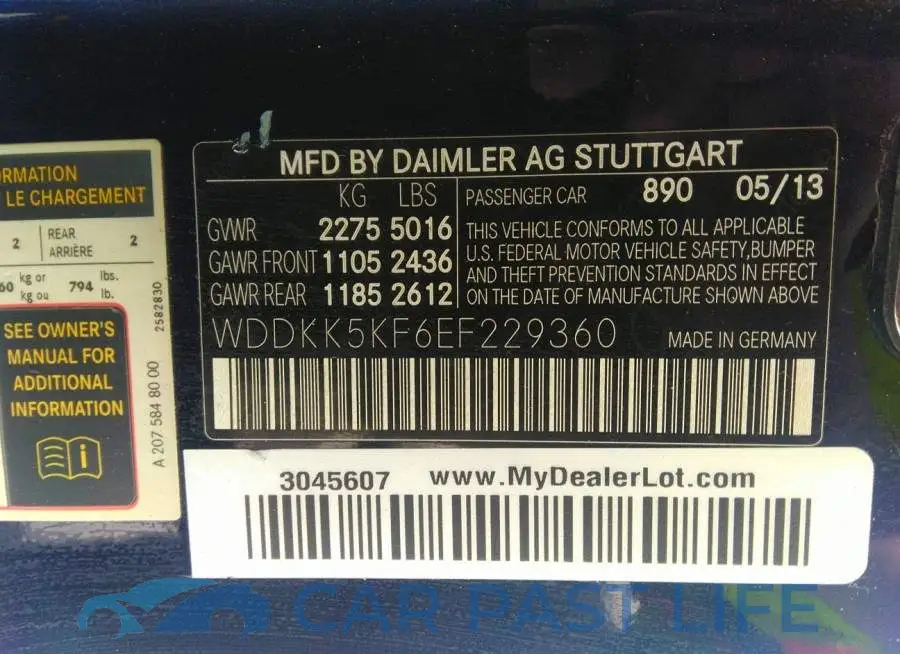 WDDKK5KF6EF229360# 9