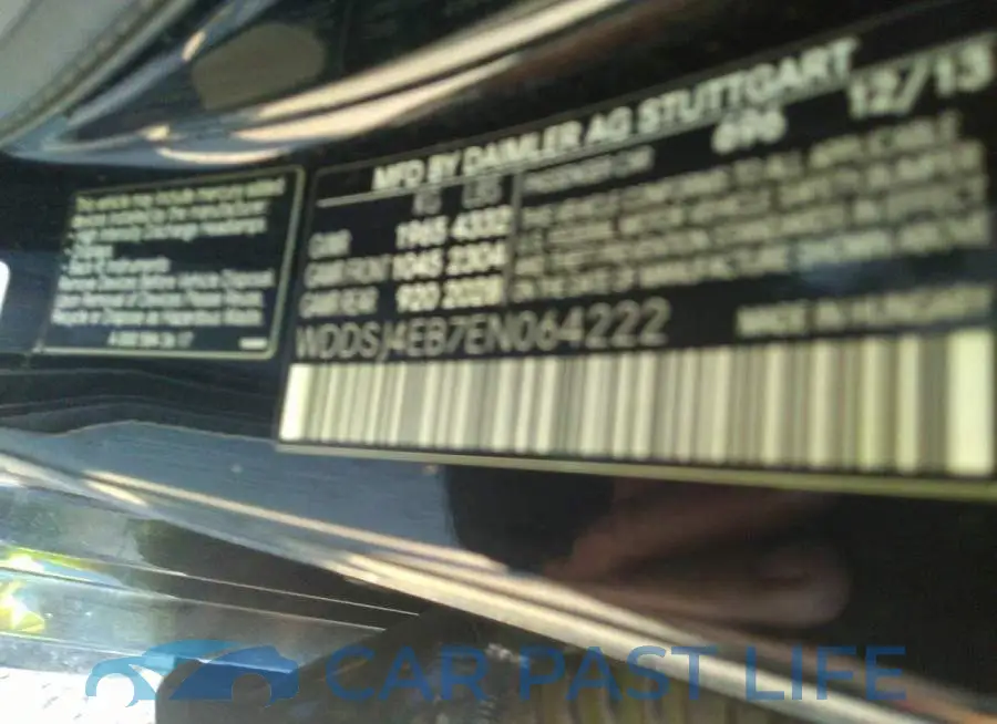WDDSJ4EB7EN064222# 9