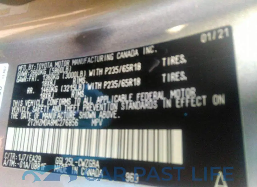 2T2HZMDA8MC276856# 9
