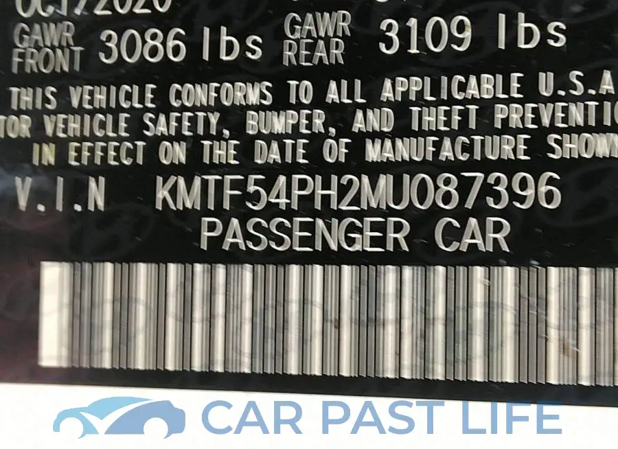 KMTF54PH2MU087396# 9