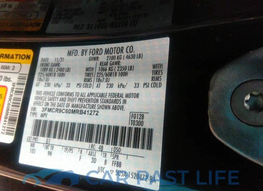 3FMCR9C60MRB41272# 9