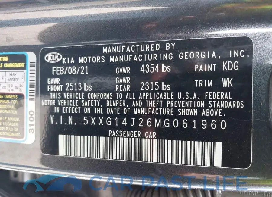 5XXG14J26MG061960# 9