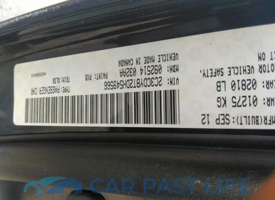 2C3CDYBT2DH549566# 9