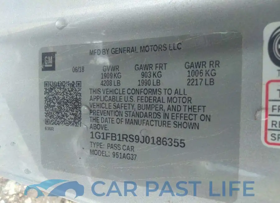 1G1FB1RS9J0186355# 9