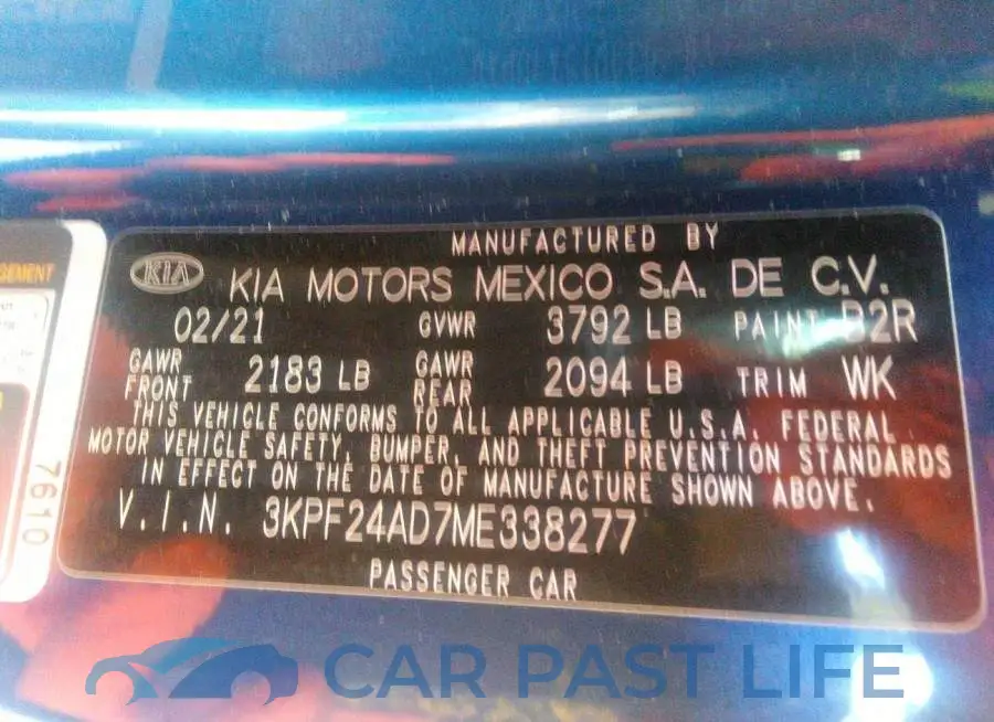 3KPF24AD7ME338277# 9