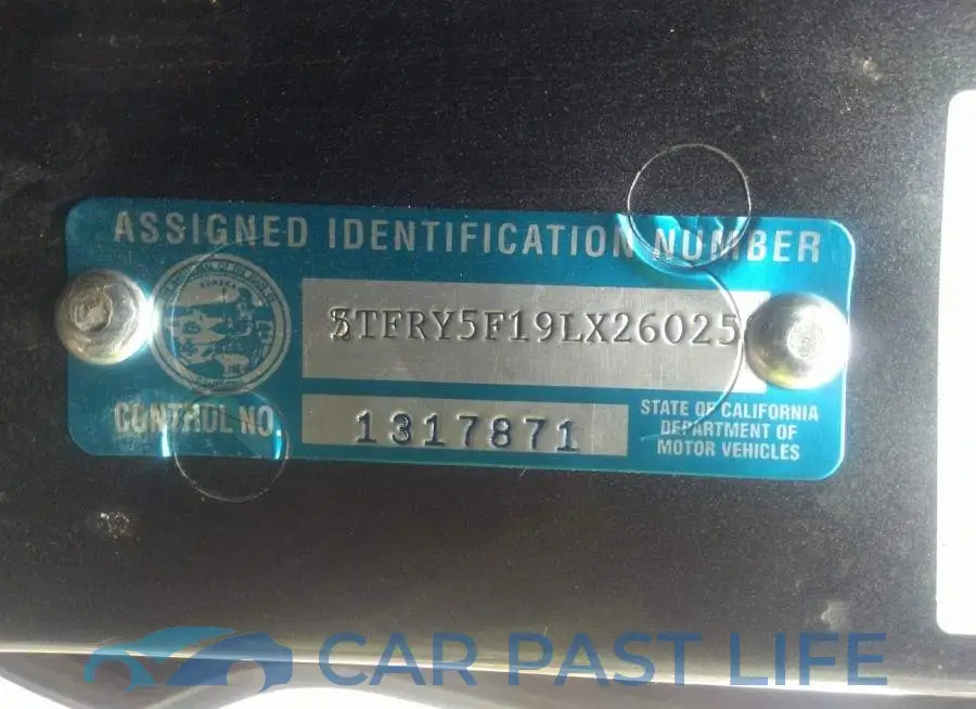 5TFRY5F19LX260258# 9