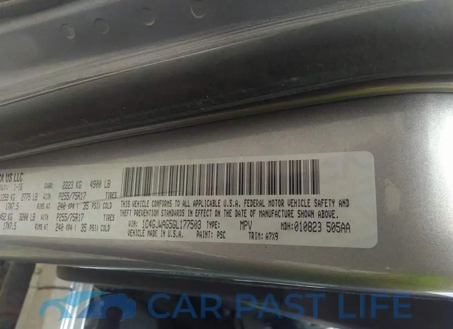 1C4GJWAG5GL177503# 9