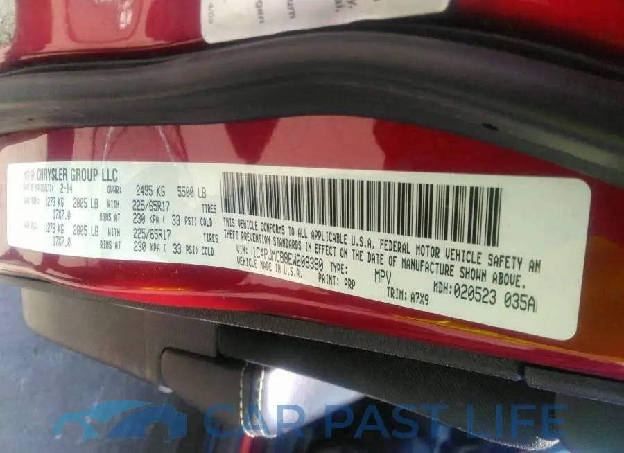 1C4PJMCB8EW208390# 9
