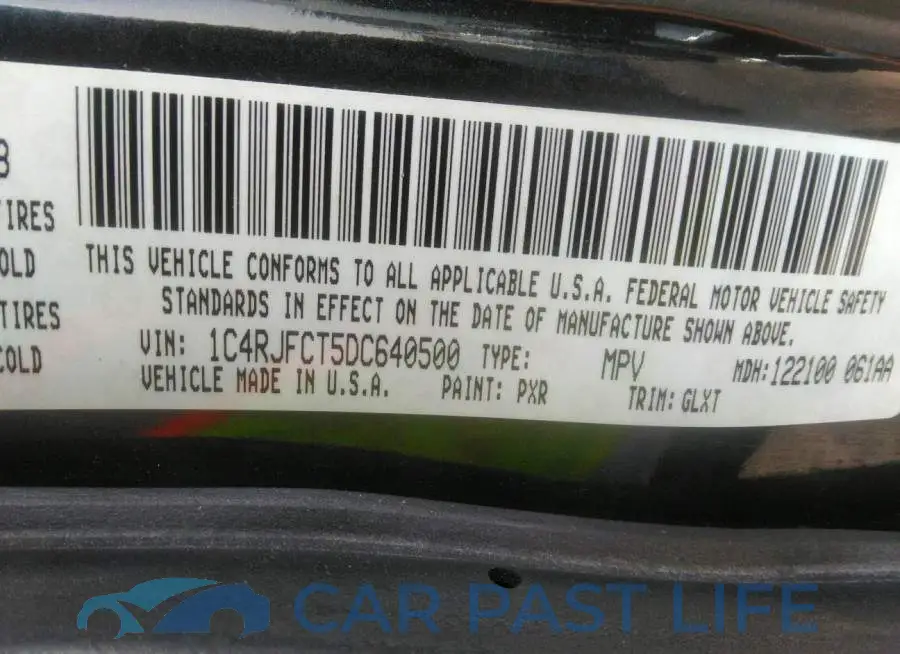 1C4RJFCT5DC640500# 9