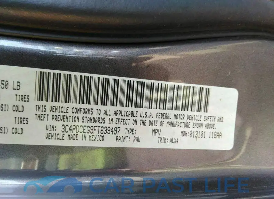3C4PDCEG9FT639497# 9