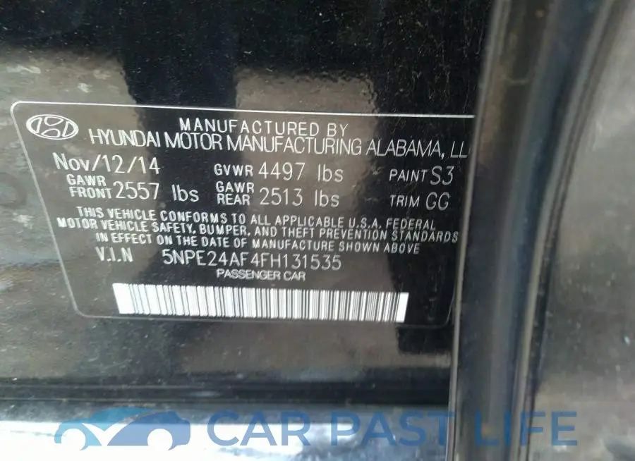 5NPE24AF4FH131535# 9