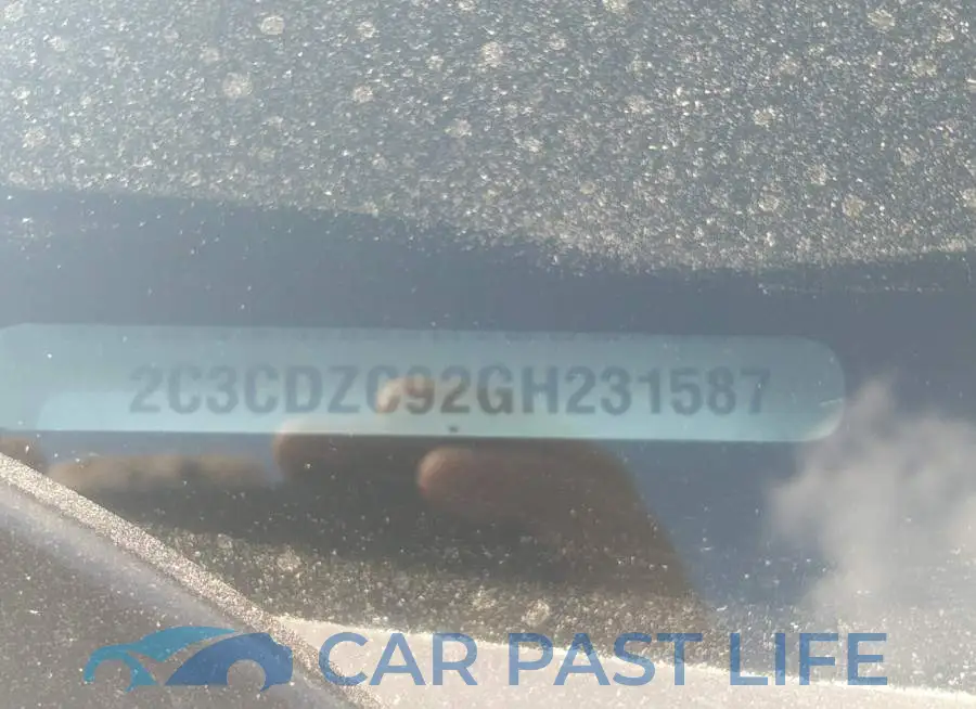 2C3CDZC92GH231587# 9
