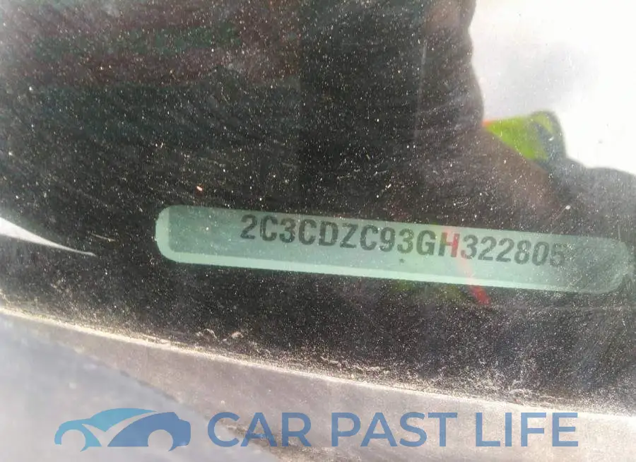 2C3CDZC93GH322805# 9