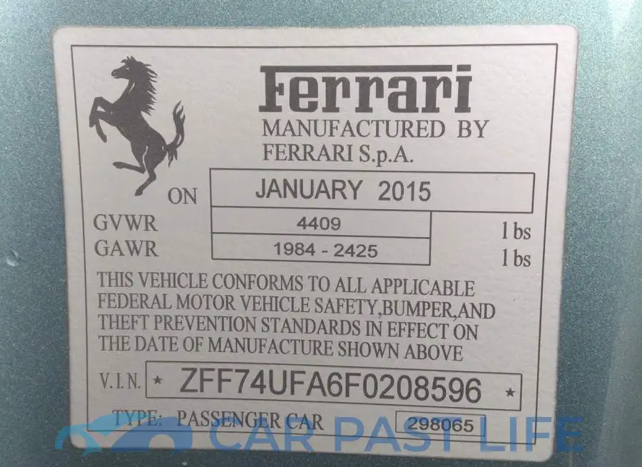 ZFF74UFA6F0208596# 9