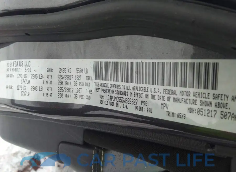 1C4PJMCS5GW328327# 9