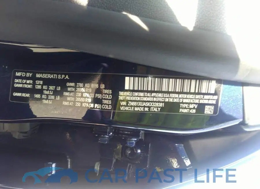 ZN661XUA5KX328381# 9