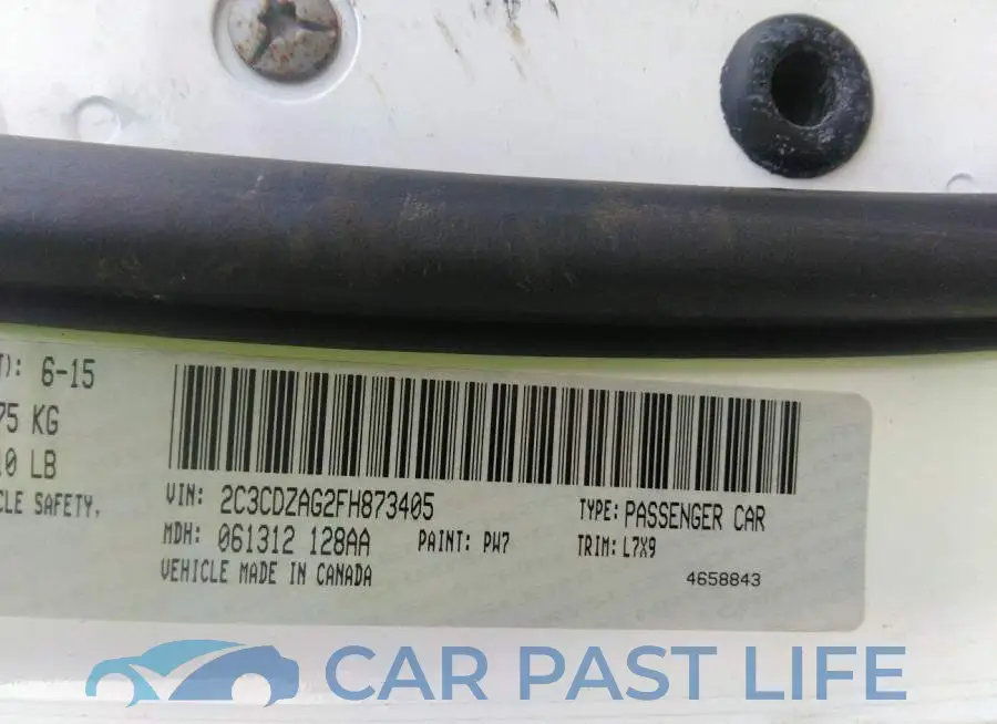 2C3CDZAG2FH873405# 9