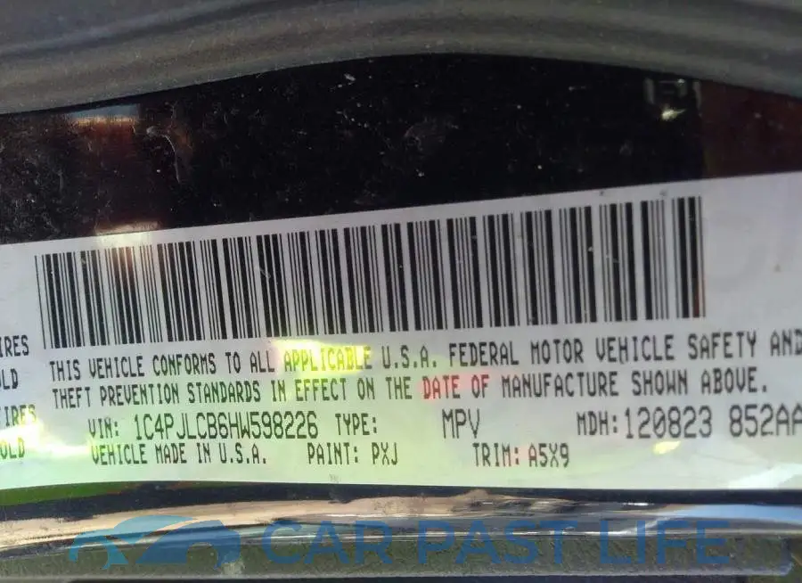 1C4PJLCB6HW598226# 9