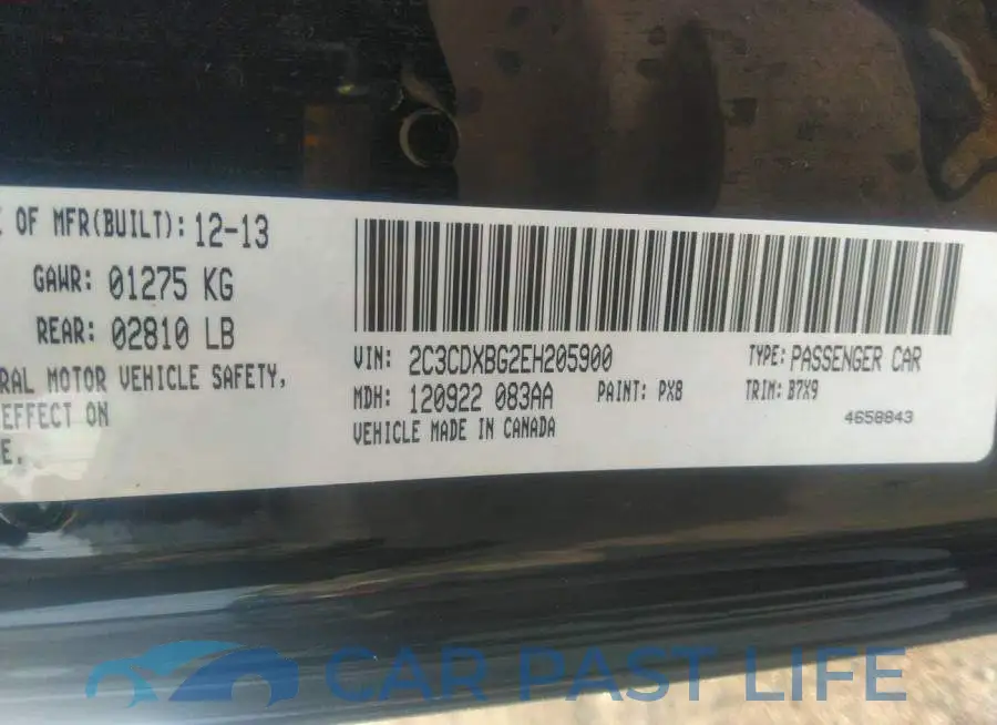 2C3CDXBG2EH205900# 9