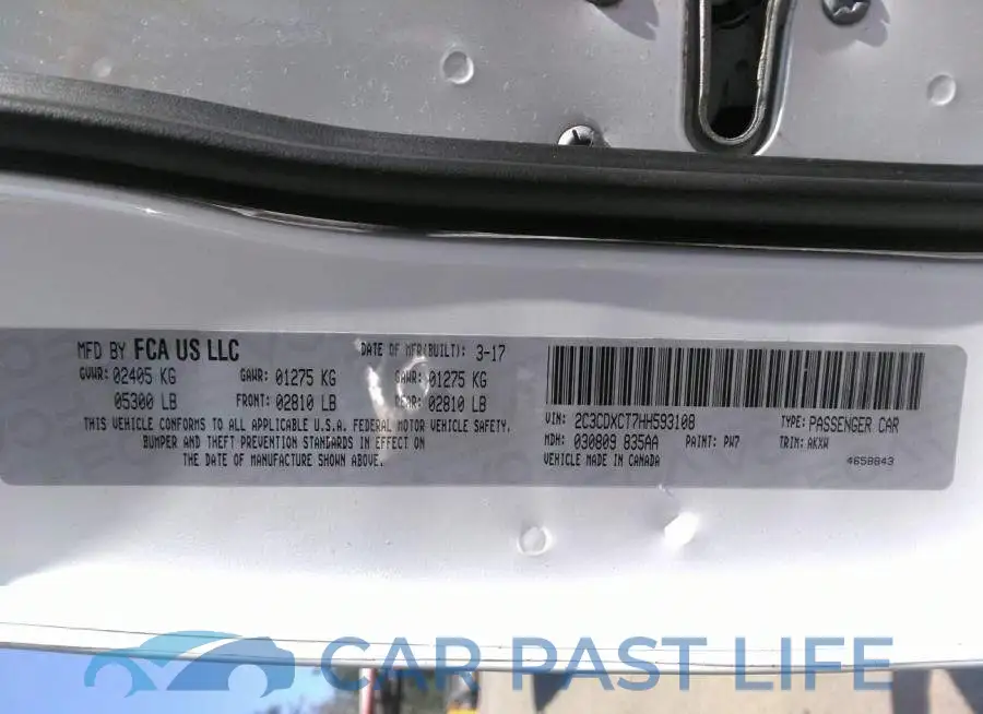 2C3CDXCT7HH593108# 9