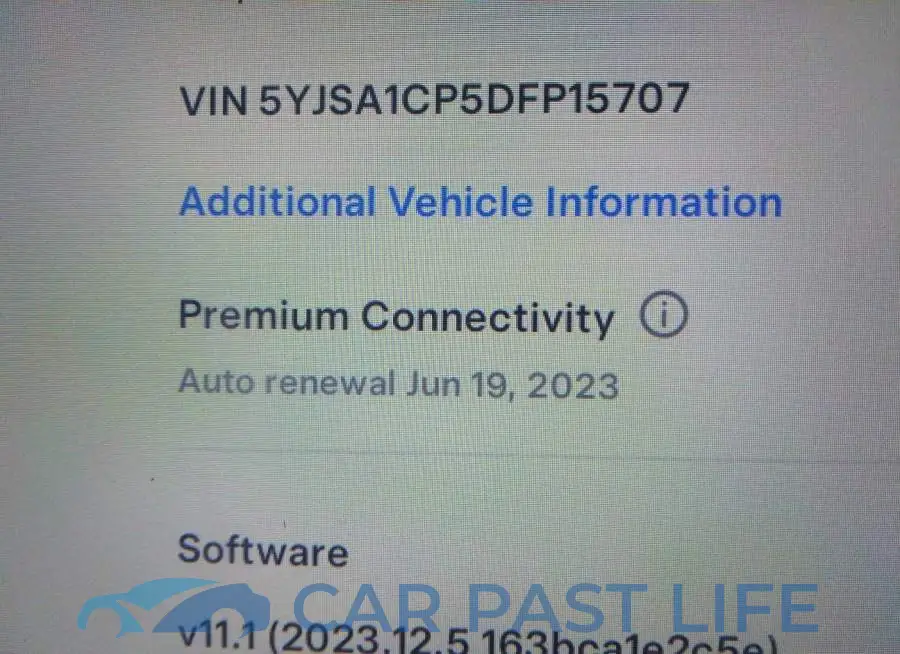 5YJSA1CP5DFP15707# 9