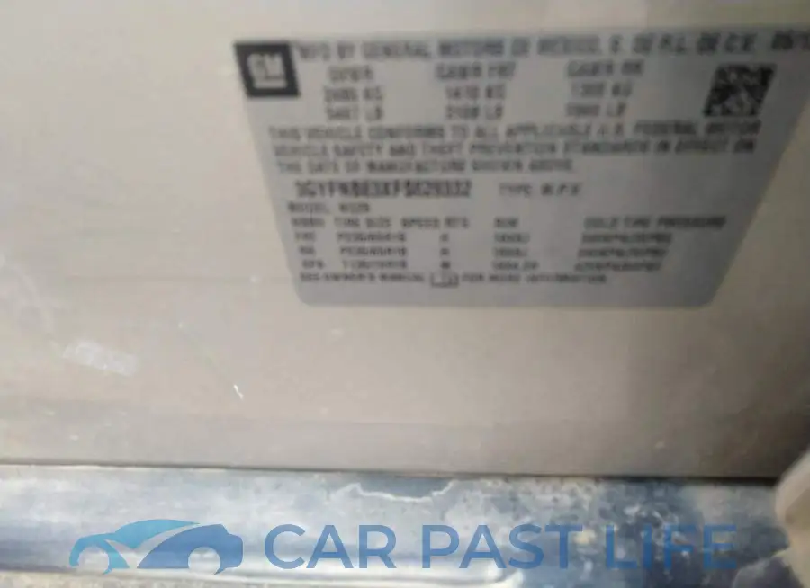 3GYFNBE3XFS628332# 9