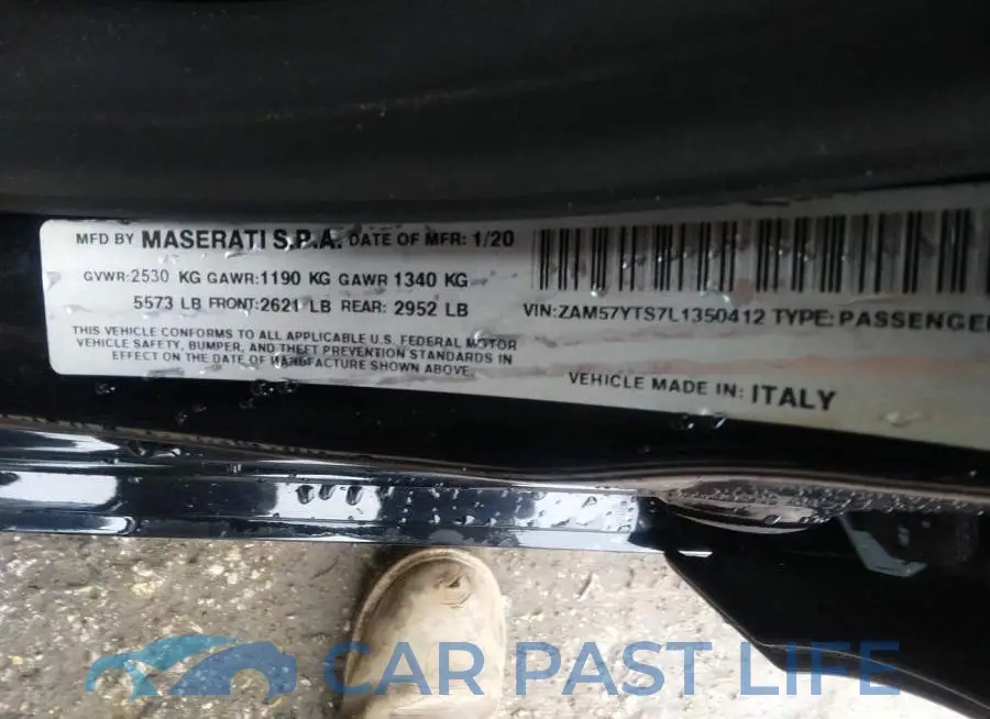 ZAM57YTS7L1350412# 9