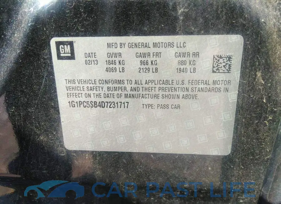 1G1PC5SB4D7231717# 9