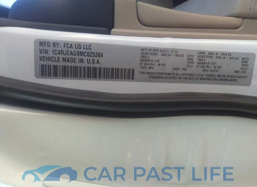 1C4RJEAG9MC625384# 9