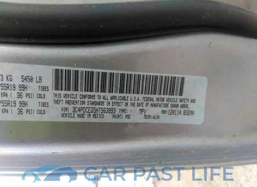 3C4PDCEG5HT563893# 9